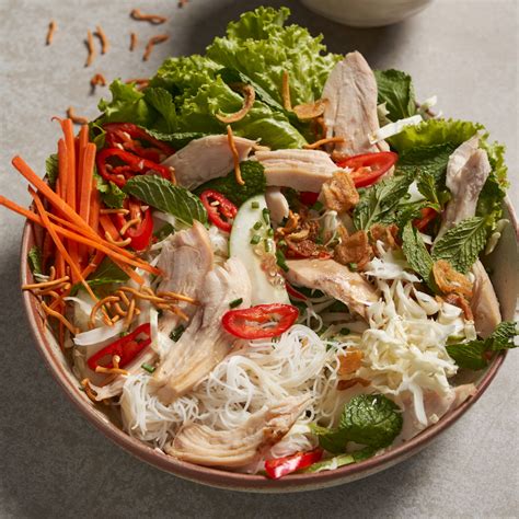 Vietnamese Chicken Salad With Noodles Marions Kitchen