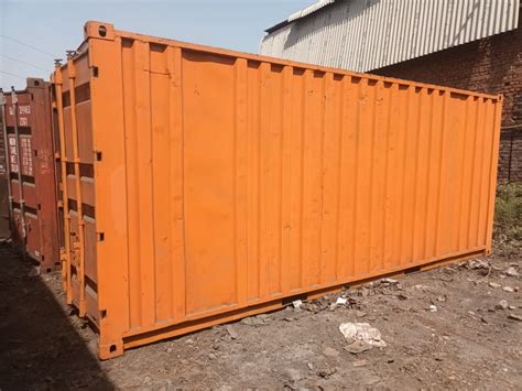 Galvanized Steel 20 Feet Used Shipping Container Ludhiana At Rs 155000