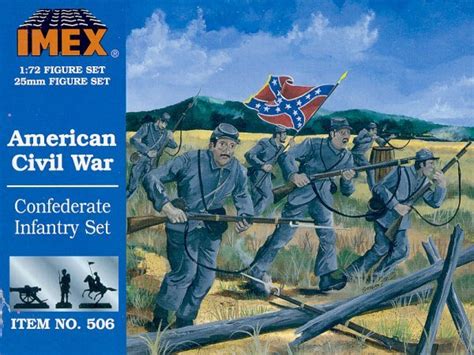 Imex 172 Civil War Union Infantry Set 505 50 Figures