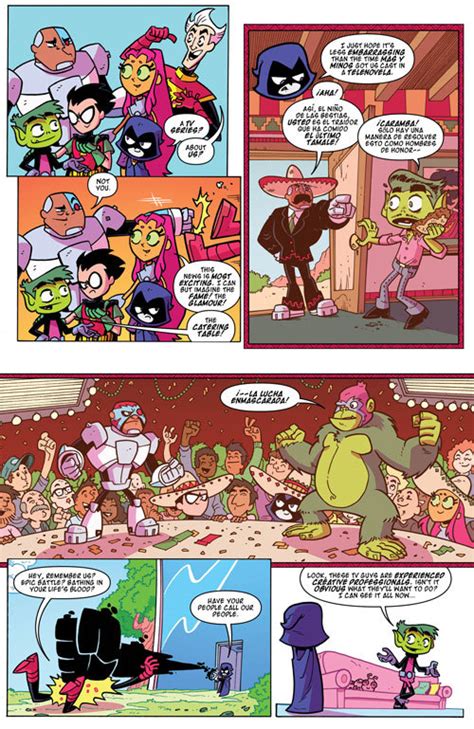 Teen Titans Go 18 Exclusive Preview Comic Book