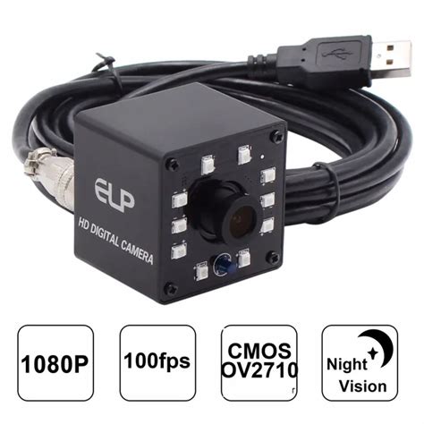 Night Vision Mp P Fps Pc Webcam Plug Play Cmos Ov Sensor Usb Camera With Pcs Ir