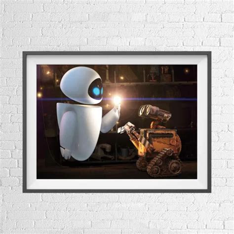 Disney Wall E Movie Pixar Animation Poster Picture Print Sizes A5 To A0