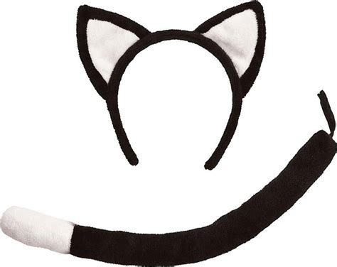 Wicked Costumes Cat Ears And Tail Set • Se Priser Nu