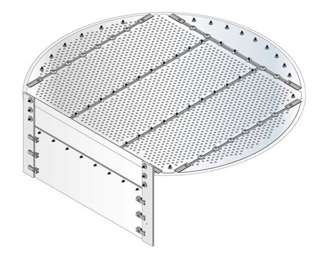 Sieve Trays For Chemical Distillation China Distillation Trays And
