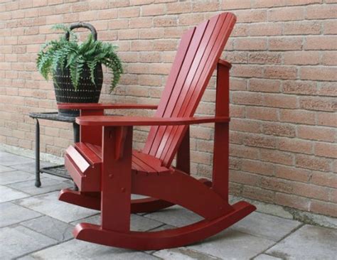 DIY Adirondack Rocking Chair Tutorial