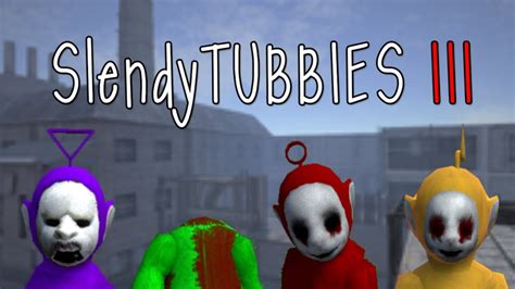 Slendytubbies 3 Battle Tinky Winky And Dipsy Vs Po And Laa Laa Youtube