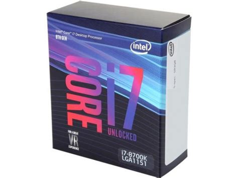 Intel Core I7 8700k Processor Computer Wale