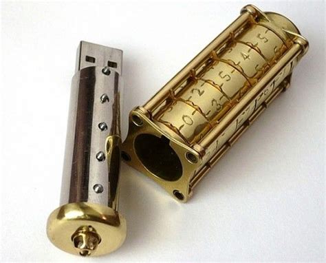 Cryptex Flash Drive Uses Combination Lock Sleeve Brings A Whole New