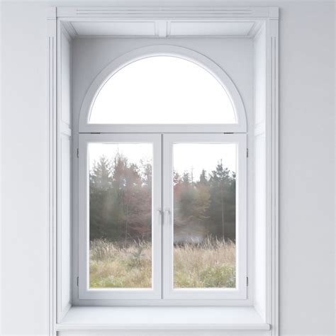 White Window 3d Model Cgtrader