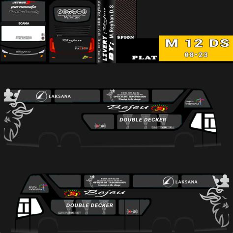 Livery Bussid Hd Link Livery Bussid Jernih Livery Truck Anti Gosip