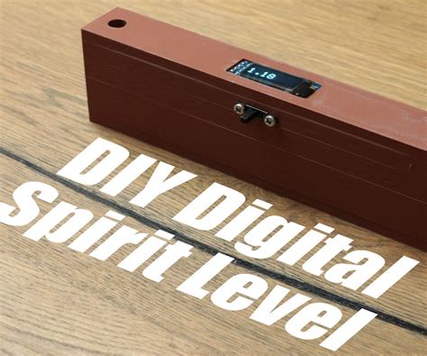 Diy Digital Spirit Level 5 Steps With Pictures Instructables