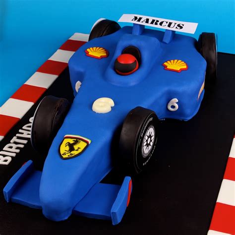 Race Car Cake Formula 1 Cake Formula One Cake Nic 5th Pasteles Para