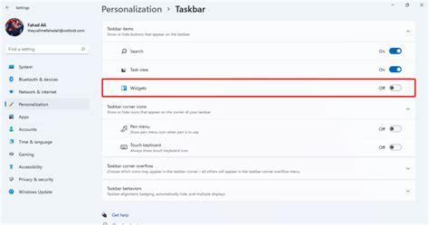 How To Remove The Widgets Icon From Windows 11 Taskbar Windows 11 News