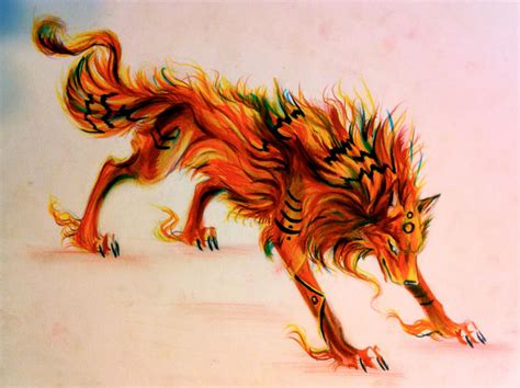 Fire Wolf By Lucky978 On Deviantart