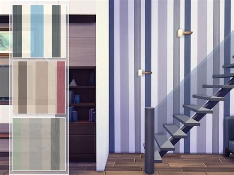 Tile wallpaper at enure sims via sims 4 updates. An all over, classic striped wallpaper featuring various colours. This trough print is ...