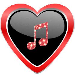 Valentine's day background with hearts, musical notes, gift box, stars. Sing-14-4-2 Special Occasions/Valentine Love