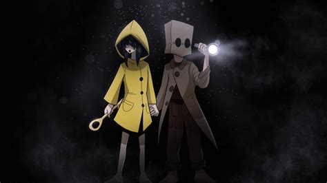 Download Six And Mono Little Nightmares Wallpaper