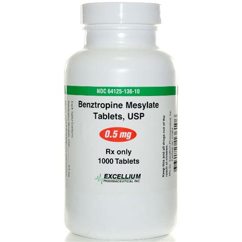 Prescription Drugs B Benztropine Mesylate Benztropine Mesylate 05