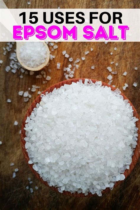 15 Surprising Uses For Epsom Salt You Never Knew In 2020 Epsom Salt Uses Epsom Salt Salt