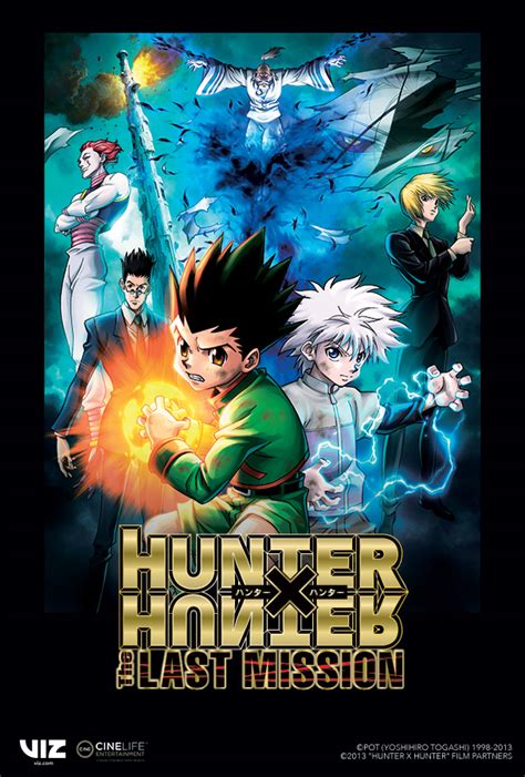 Gon freecss aspires to become a hunter, an exceptional being capable of greatness. VIZ Media and Cinelife Entertainment present the North American theatrical premiere of Hunter X ...