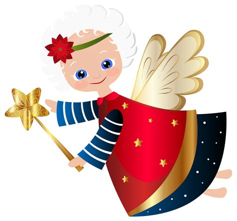 Cute Christmas Angel Transparent Png Clip Art Image Gallery