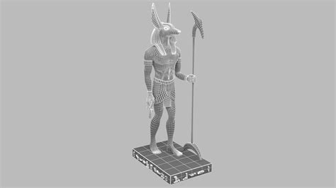 Ancient Egyptian God Anubis Flippednormals