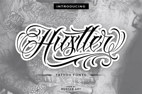Gangster Tattoo Lettering Styles 03 Tattoospedia