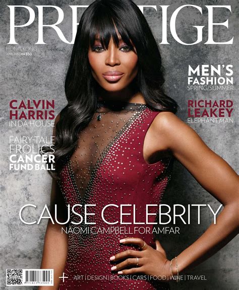 Supermodel, 50, shares picture of newborn daughter four years after saying 'thanks to science she can become a parent whenever she wants'. Naomi Campbell Prestige Magazine (Hong Kong) April 2015 ...