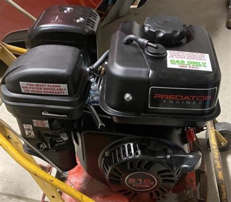 65 Hp 212cc Ohv Horizontal Shaft Gas Engine Epa Carb Ebay