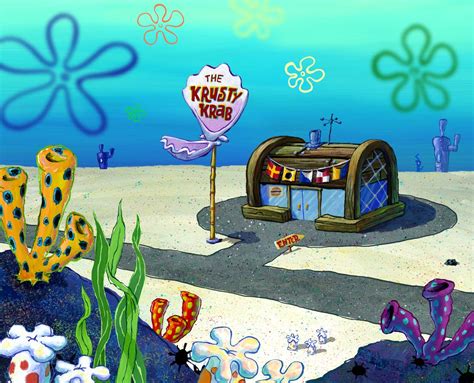 Krasty Crab The Great Restaurant Spongebob Wallpapers ... If you're in search of the best spongebob squarepants and patrick wallpaper, you've come to the right place.