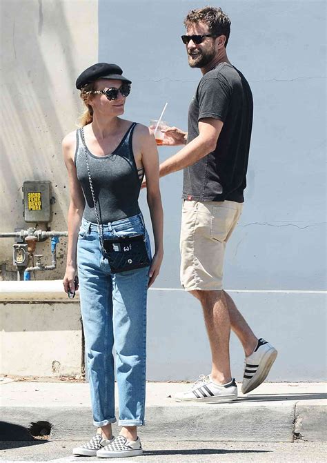 Diane Kruger And Joshua Jackson Step Out Wearing Sneakers In L A
