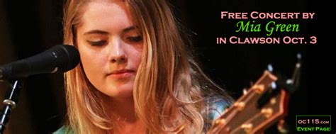 Free Concert By Mia Green In Clawson Oct 3 • Oakland County Times