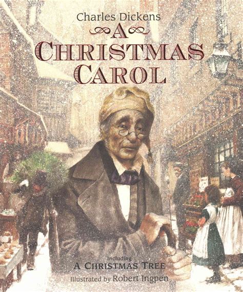 A Christmas Carol With A Christmas Tree Hardcover