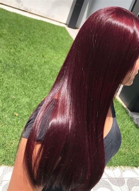 Wine Hair Color Dark Red Hair Color Pretty Hair Color Wine Colored