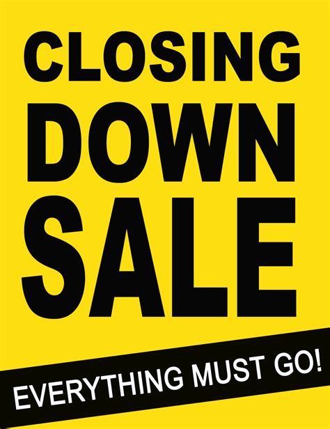 Vogue Nation: Closing Down Sale
