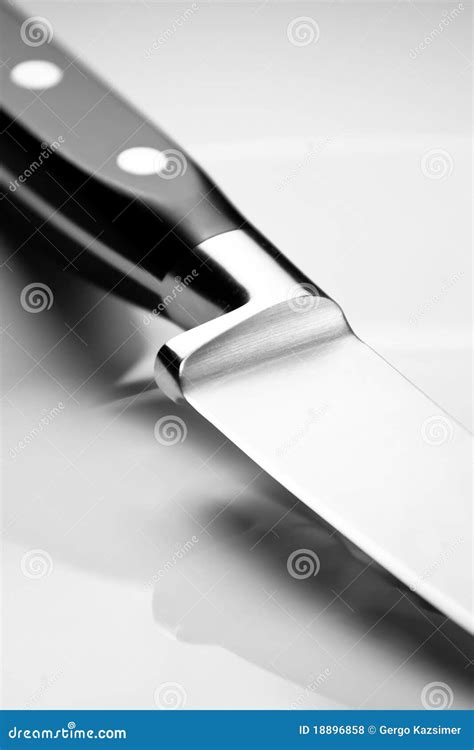 Kitchen Knife Stock Photo Image Of Handle Chrome Steel 18896858