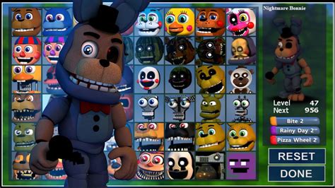 Adventure Withered Bonnie With Freddys Face Fnaf World Mods Youtube