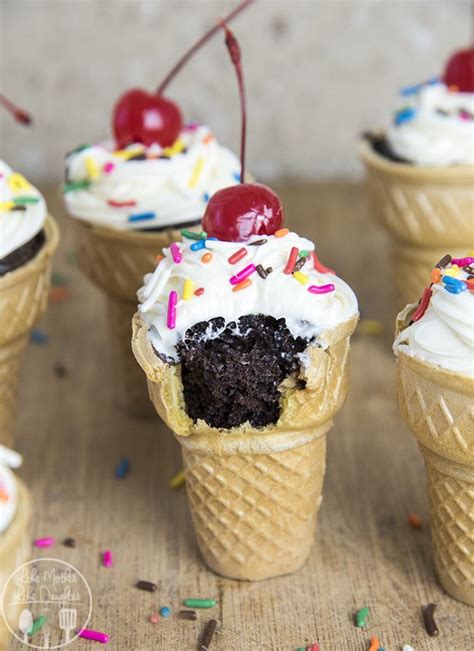 Ice Cream Cone Cupcakes Mandyscharms