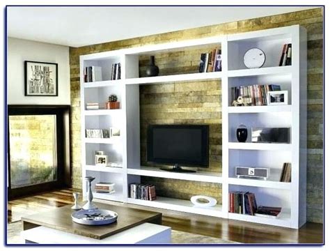 I decided the hemnes console table. Top 15 of Tv Bookcases Combination