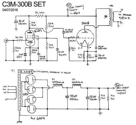 Valve Amplifier Electronics Basics Electronics Circuit
