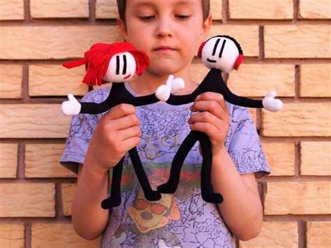 Henry Stickmin Ellie Rose Plush Toy T For Gamer Stickmin Etsy