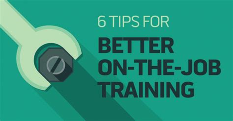 Six Tips For Better On The Job Ojt Training Programs Convergence