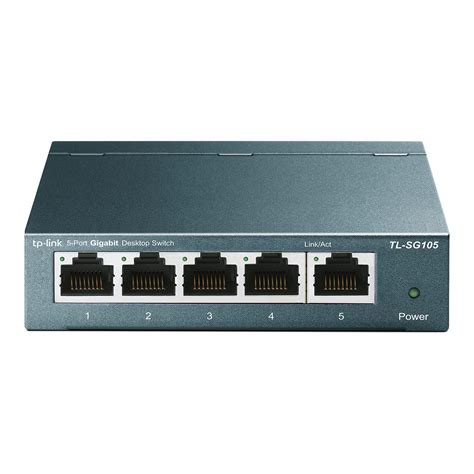 Tp Link Tl Sg105 5 Port Gigabit Unmanaged Ethernet Network Switch Ethernet Splitter Plug