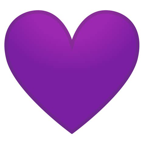 Maybe you would like to learn more about one of these? Purple heart Icon | Noto Emoji People Family & Love ...