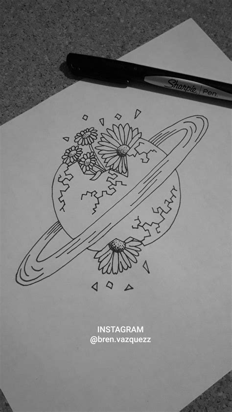 Easy cute designs draw design simple 4. #draw #aesthetic #art #flowers #drawing #tumblr #pencil # ...