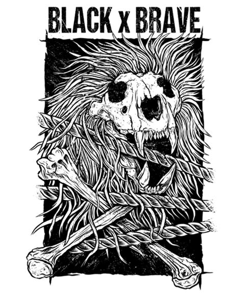 Black And Brave — Vertebrae33
