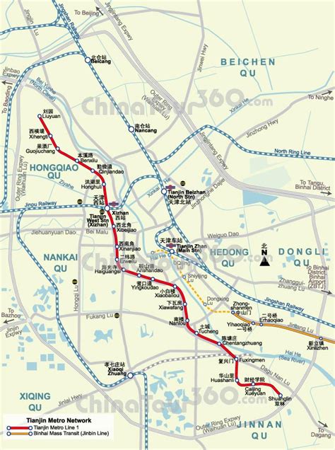 Tianjin Metro Map