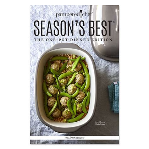 Seasons Best Fallwinter 2017 Shop Pampered Chef Canada Site
