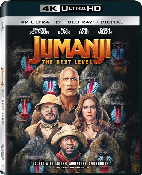 Jumanji The Next Level 4k Ultra Hd Blu Ray Digital