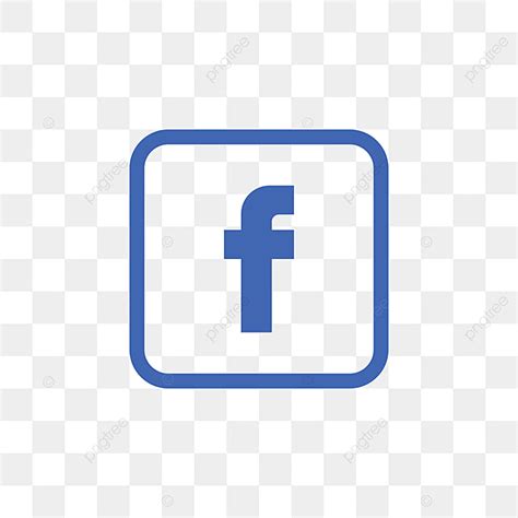 Facebook Logo Wit Template